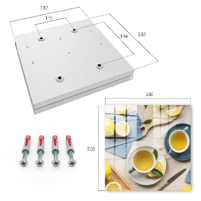 Schlüsselkasten im Design Zitronenmorgen