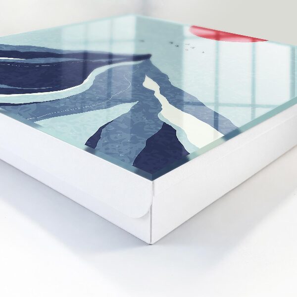 Schlüsselbox zur Wandmontage Ausführung Blaue Berge