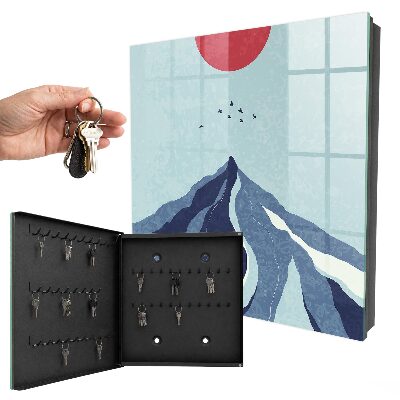 Schlüsselbox zur Wandmontage Ausführung Blaue Berge