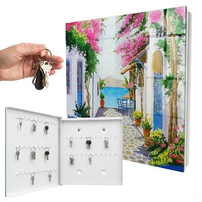 Schlüsselbox für die Wand Design Mediterrane Schönheit