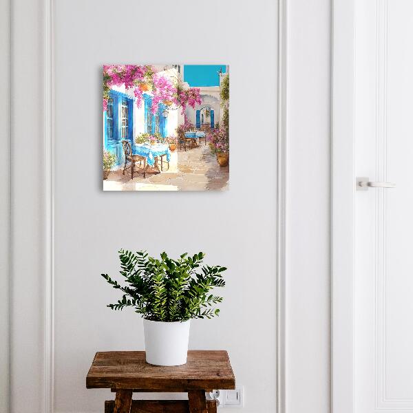 Schlüsselkasten mit Blumenallee Motiv
