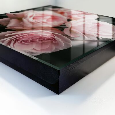 Schlüsselkasten für die Wand mit Motiv Rosa Rosen