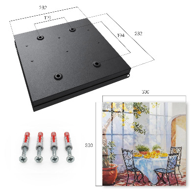 Schlüsselkasten im Design Zitronengarten