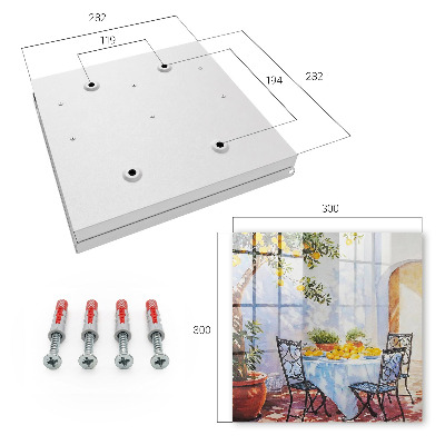 Schlüsselkasten im Design Zitronengarten