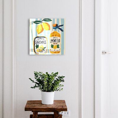 Schlüsselbox für die Wand mit italienischen Motiven
