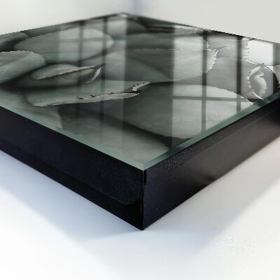 Schlüsselbox zur Wandmontage mit Motiv Die Eleganz der Pflanzen