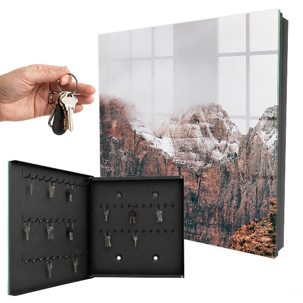 Schlüsselbox für die Wand Motiv Stille der Berge