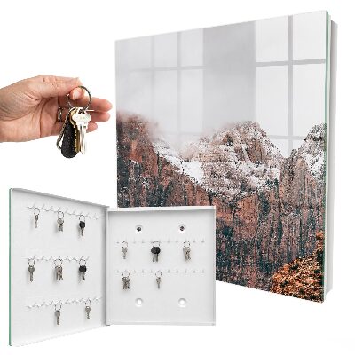 Schlüsselbox für die Wand Motiv Stille der Berge