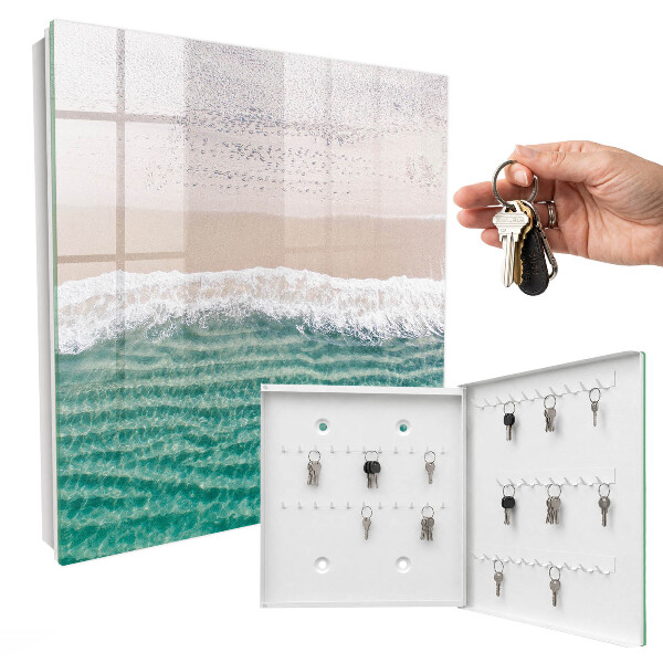 Schlüsselbox im Design Sommerstrand