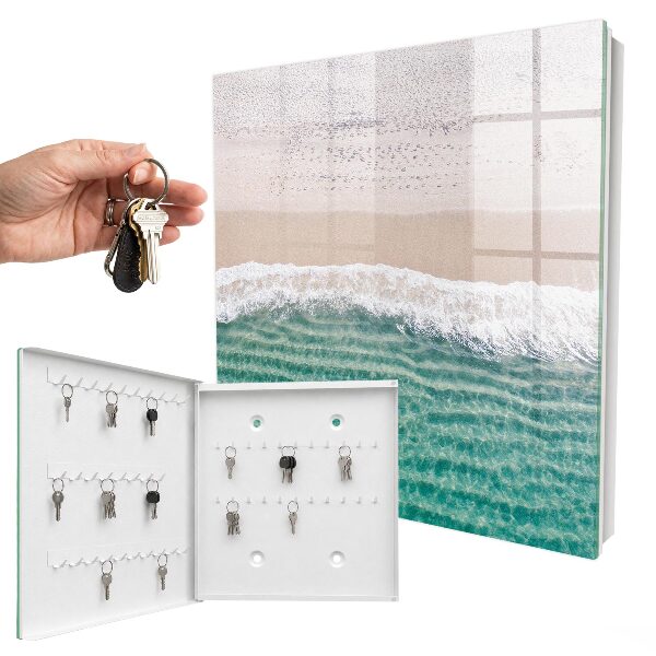 Schlüsselbox im Design Sommerstrand