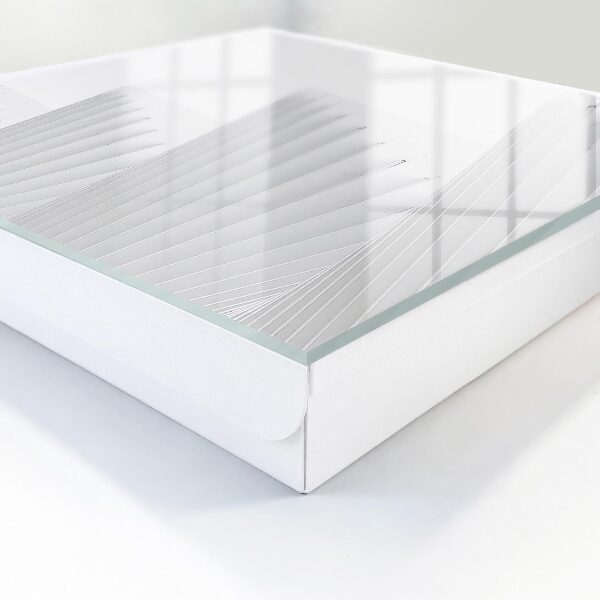 Schlüsselbox zur Wandmontage mit Motiv abstrakte Architektur