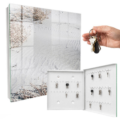Schlüsselbox für die Wand im Design Sandwellen