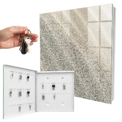 Schlüsselkasten mit Schaumwellen-Design