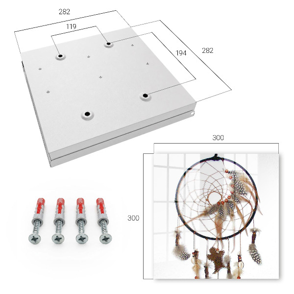 Schlüsselbox in Form eines uralten Talismans