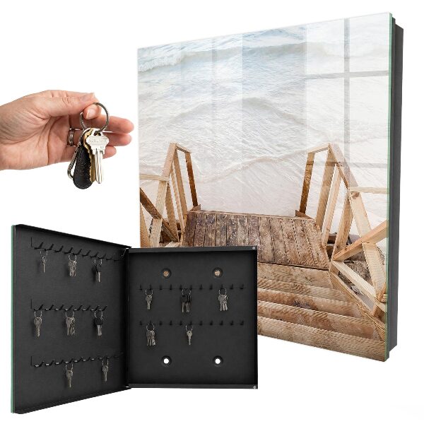 Schlüsselkasten mit Motiv Zimmer am Strand