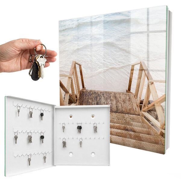 Schlüsselkasten mit Motiv Zimmer am Strand