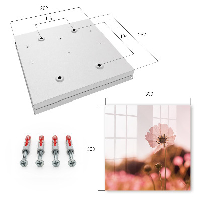 Schlüsselbox mit floralem Eleganz-Design