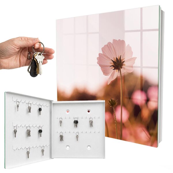 Schlüsselbox mit floralem Eleganz-Design