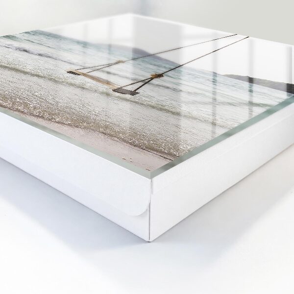 Schlüsselbox zur Wandmontage Motiv Idylle am Strand