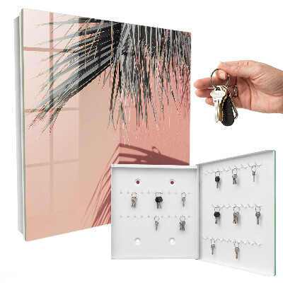 Schlüsselbox für die Wand im Design Tropische Eleganz