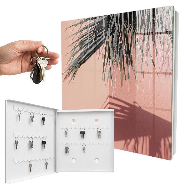 Schlüsselbox für die Wand im Design Tropische Eleganz