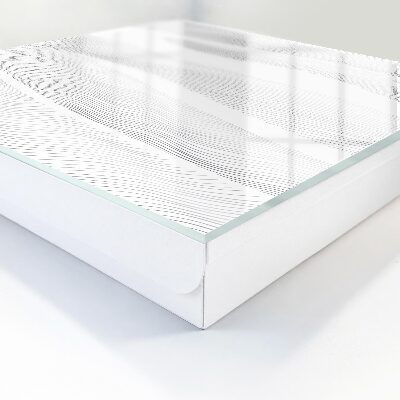 Schlüsselbox für die Wand in Ausführung Lineare Wellen