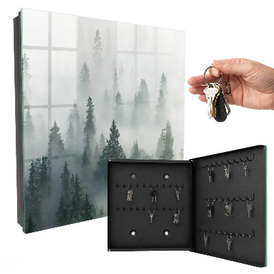 Schlüsselkasten mit Nebelwald Motiv