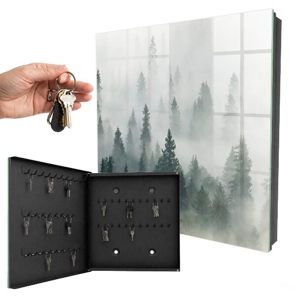 Schlüsselkasten mit Nebelwald Motiv