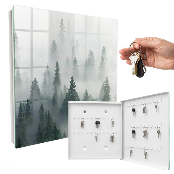 Schlüsselkasten mit Nebelwald Motiv