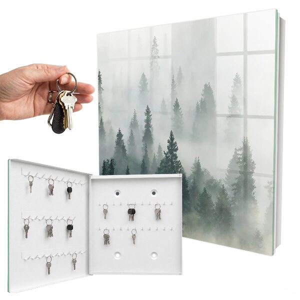 Schlüsselkasten mit Nebelwald Motiv