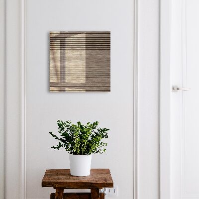 Schlüsselbox aus Holzbrettern