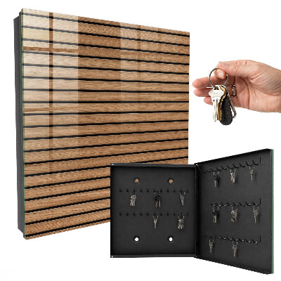 Schlüsselkasten aus Holzpaneelen