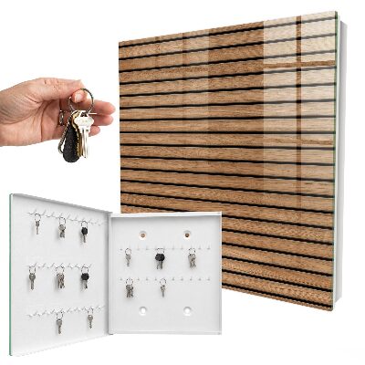 Schlüsselkasten aus Holzpaneelen