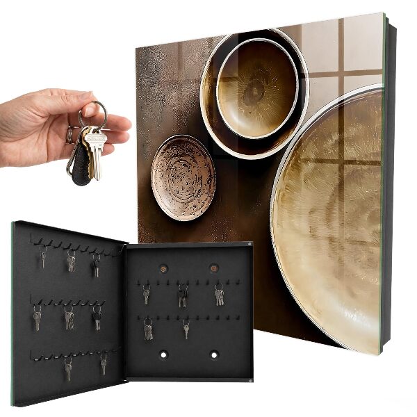 Schlüsselkasten braunes Set