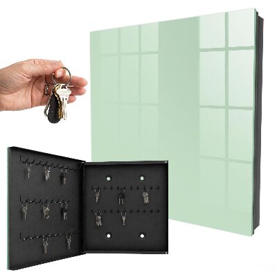 Schlüsselbox für die Wand in Mintgrün