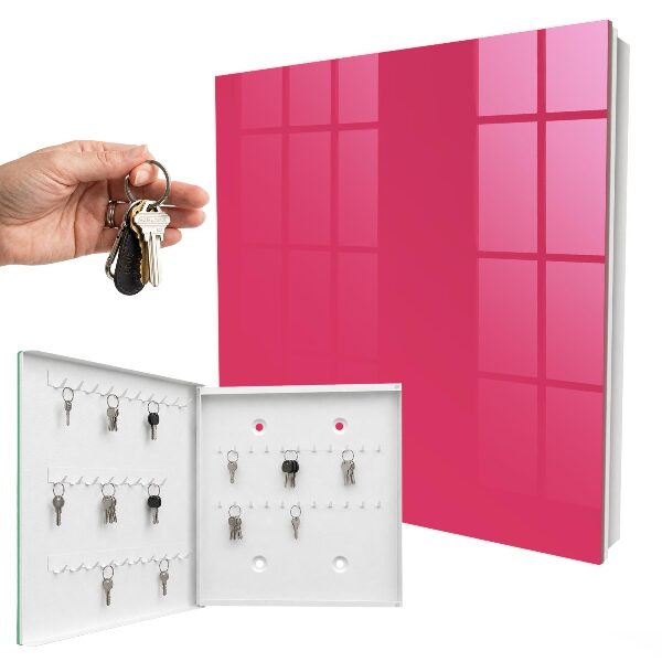 Schlüsselbox in Energetischem Rosa