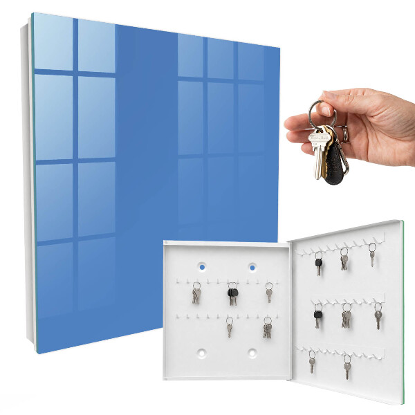 Schlüsselbox in Blau