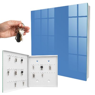 Schlüsselbox in Blau