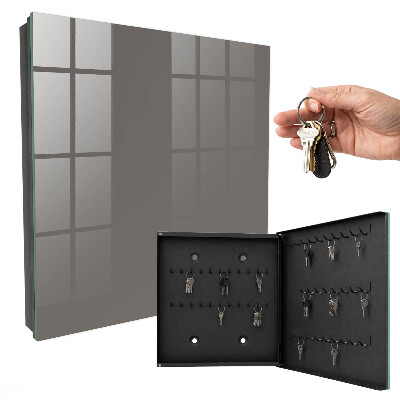 Schlüsselbox für die Wand in Hellbraun