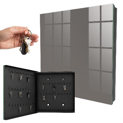 Schlüsselbox für die Wand in Hellbraun