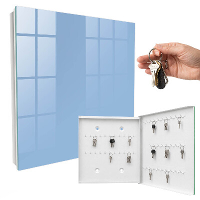 Schlüsselbox in Hellblau