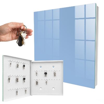 Schlüsselbox in Hellblau