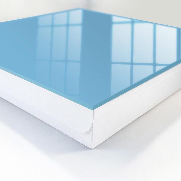 Schlüsselbox in blauer Farbe