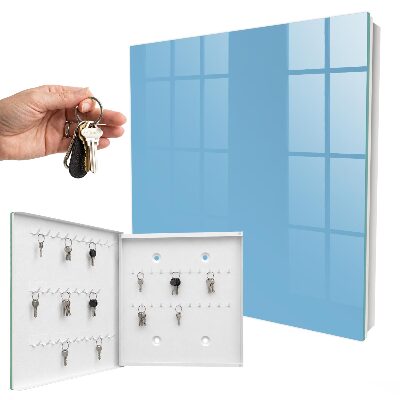 Schlüsselbox in blauer Farbe