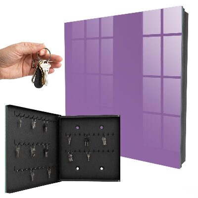 Schlüsselkasten in der Farbe Lila