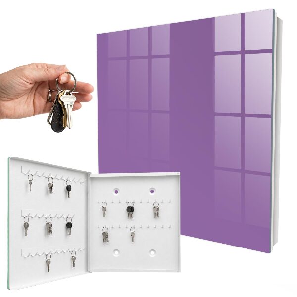 Schlüsselkasten in der Farbe Lila