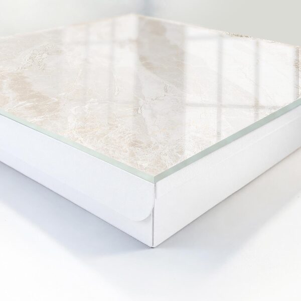 Schlüsselbox für die Wand in neutralem Marmor-Design