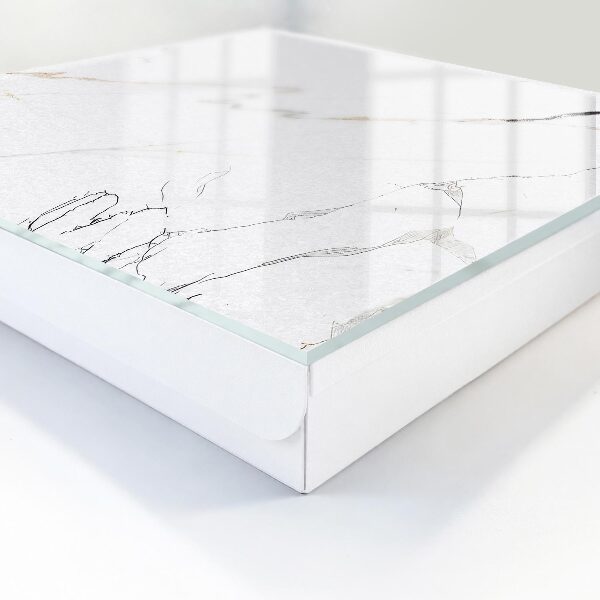 Schlüsselbox zur Wandmontage in eleganter Marmor-Optik