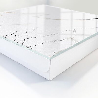 Schlüsselbox zur Wandmontage in eleganter Marmor-Optik