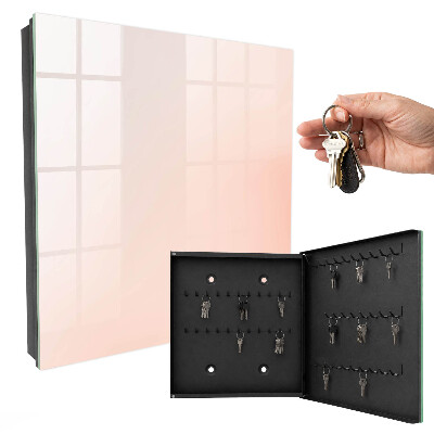 Schlüsselbox im pastellminimalistischen Design